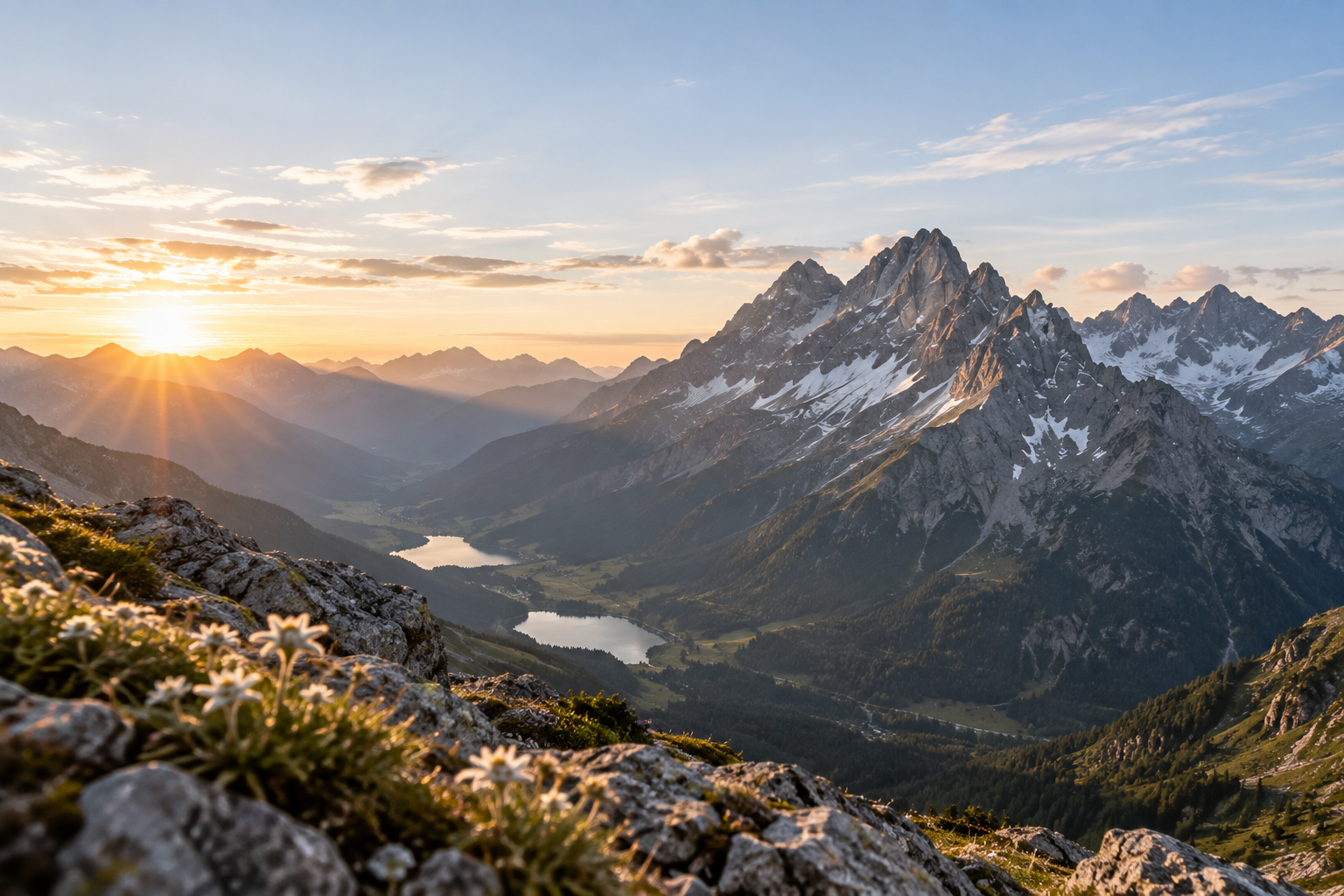 Berglandschaft in Graubünden